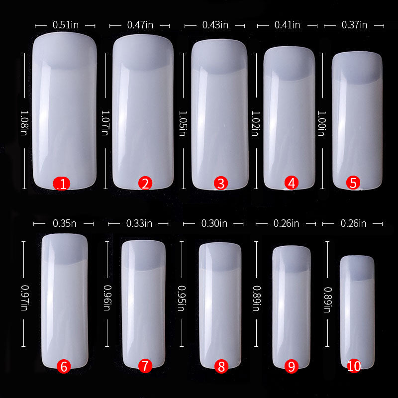 Nail tips 500 pack / Løse negler