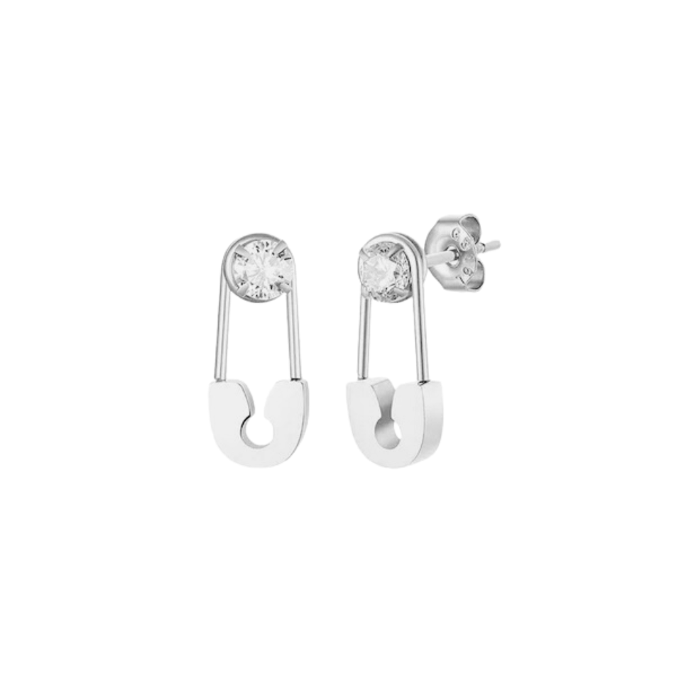 JESSIE SILVER STUD ÖRHÄNGEN