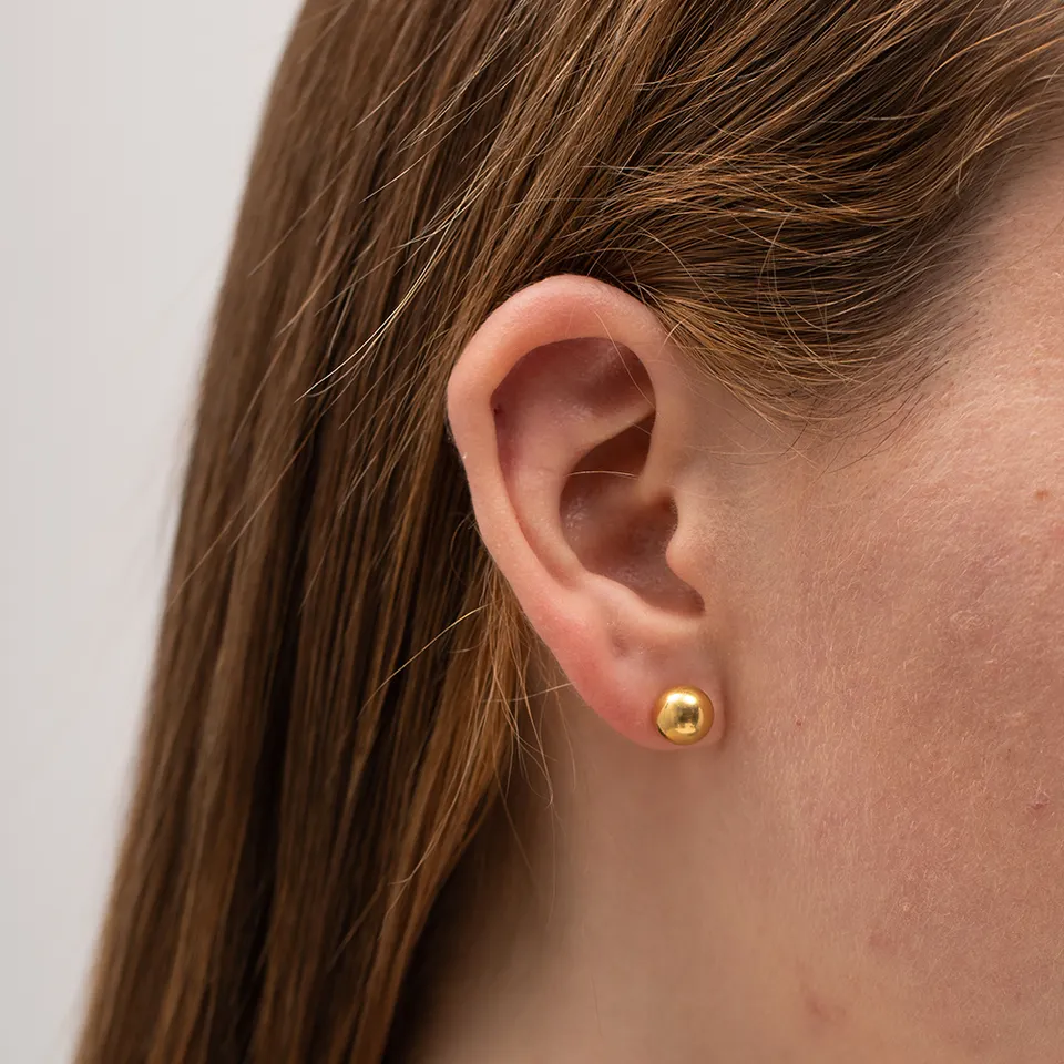 Alissa Plain Studs Øreringe