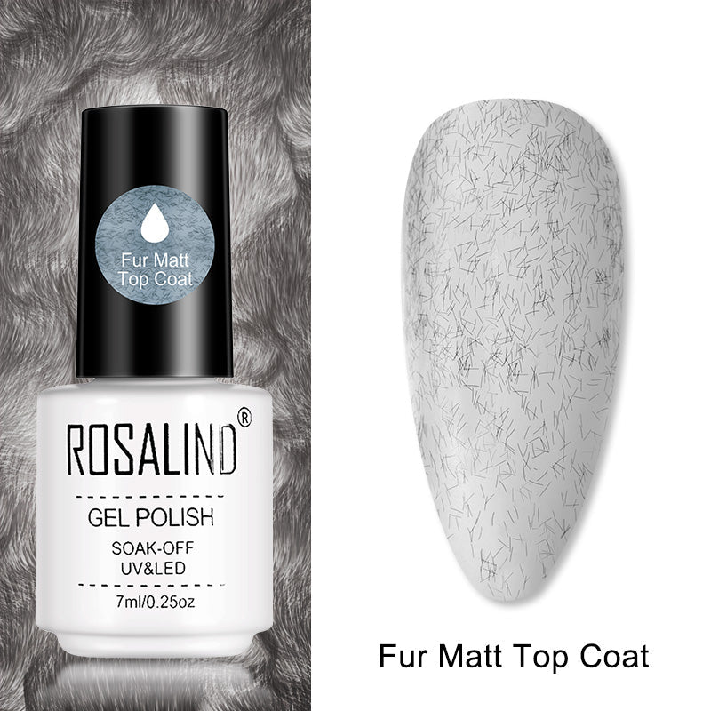 Pelsmatte Top Coat UV-Gel