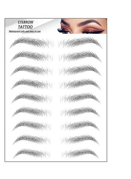 Ejenbryn Tattoo / Eyebrow Tattoo 4D Black